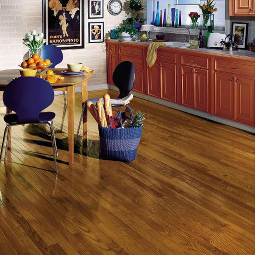Bruce Dundee Strip Fawn Oak Hardwood, , large