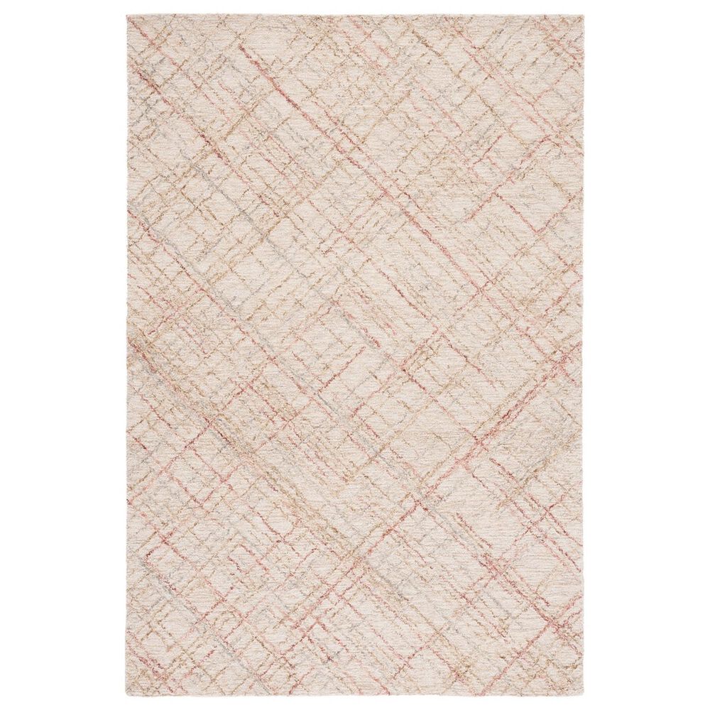 Safavieh Micro-Loop MLP479Q 3" x 5" Ivory and Red Area Rug, , large