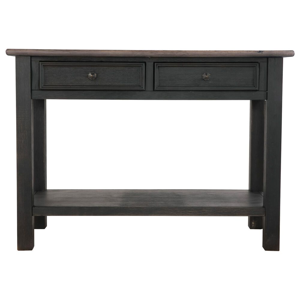 Ashley Tyler Creek Sofa Table in Grayish Brown and Black, , large