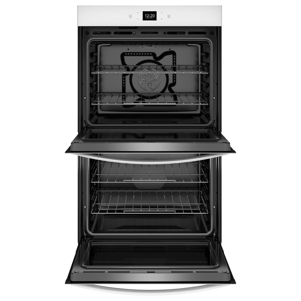 Whirlpool 27&quot; Self-Cleaning Air Fry Single-Fan Smart Double Electric Wall Oven in White, , large