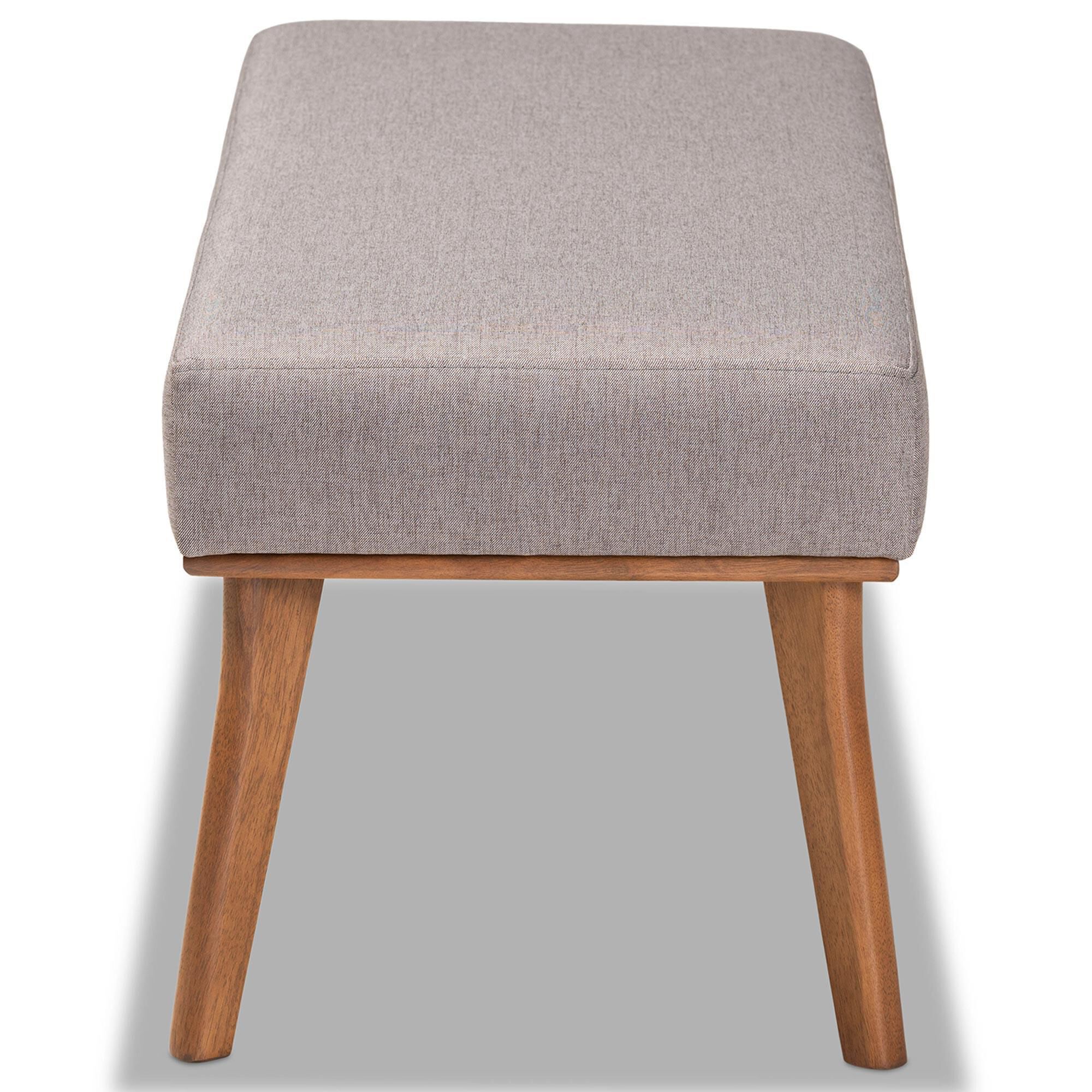 Baxton Studio Odessa Dining Bench - Thumbnail 3
