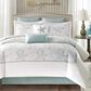 Hampton Park Maya Bay Euro Sham in Blue, , large