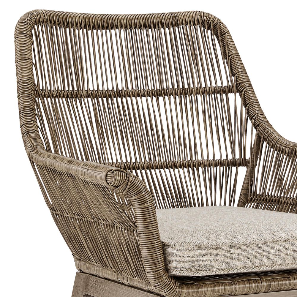 Ashley Beach Front Patio Arm Chair in Beige &#40;Set of 2&#41;, , large