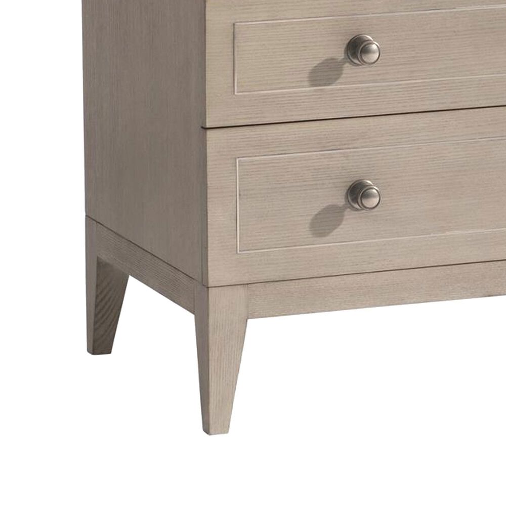 Bernhardt Cornelia 36&quot; 3-Drawer Nightstand in Nebbia, , large