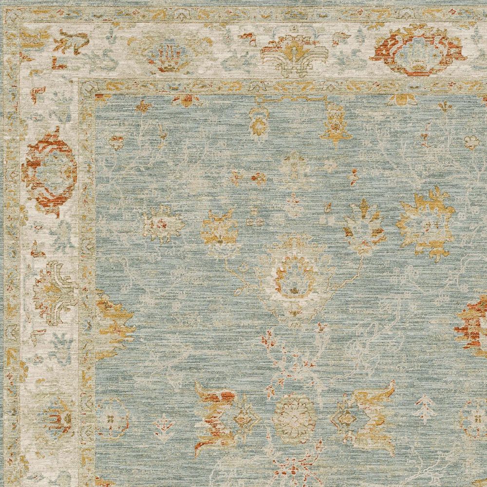 Karastan Adalia 2&#39;7&quot; x 7&#39;3&quot; Blue Runner, , large