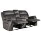 New Heritage Design Park City Manual Reclining Loveseat in Slate, , large