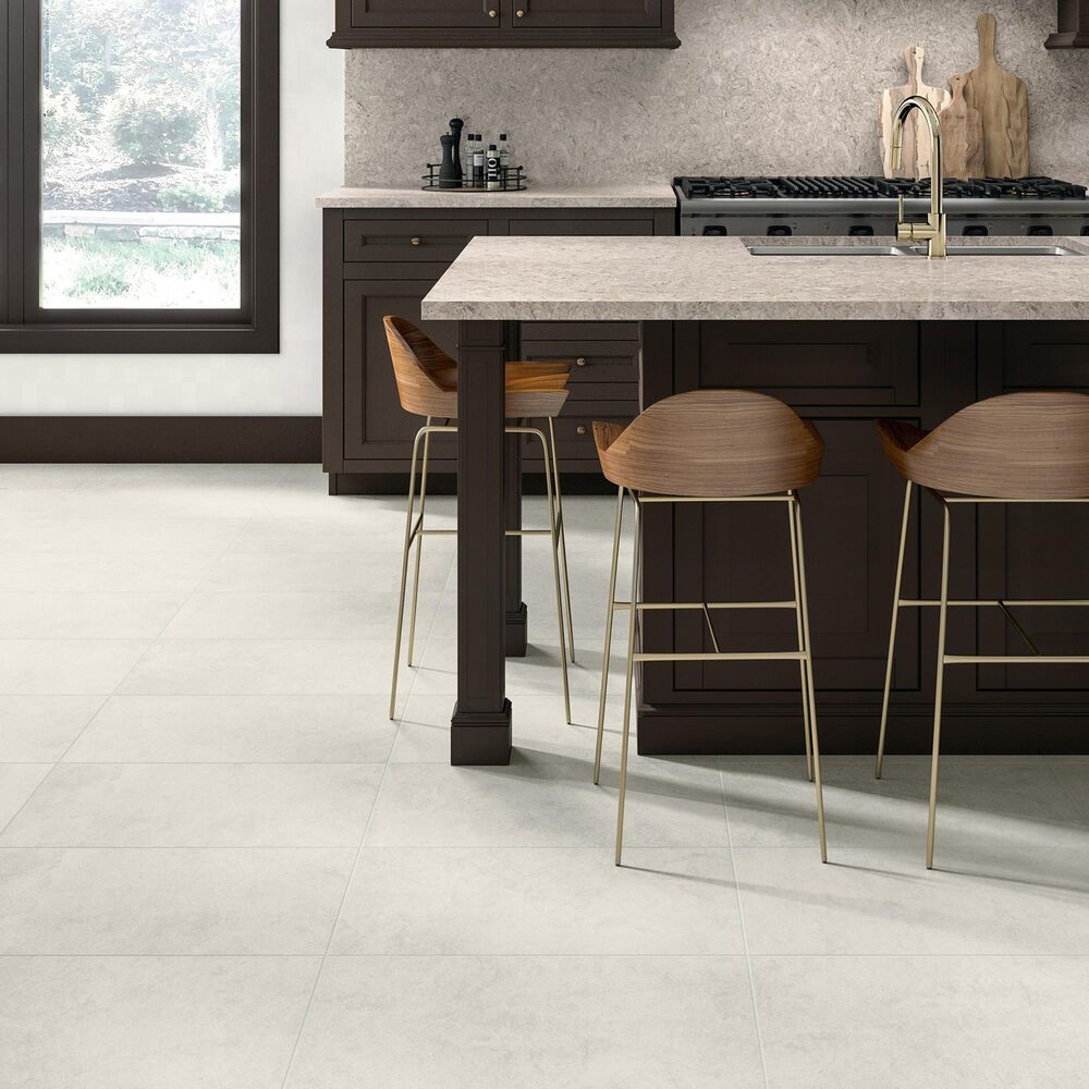 Dal-Tile Rhetoric 12&quot; x 24&quot; Porcelain Tile in Aristotle White, , large