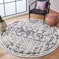 Safavieh Tulum 6"7" Round Black Area Rug, , large