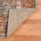 Amer Rugs Eternal 7"6" x 9"6" Sea Blue and Rust Area Rug, , large