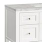 James Martin Vanities Breckenridge 48" Single Bathroom Vanity in Bright White with 3 cm Eternal Jasmine Pearl Silestone Top, Rectangular Sink and FreePower Wireless Charger, , large