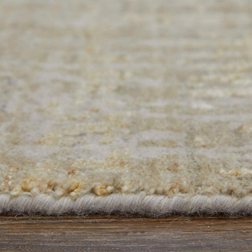 Feizy Eastfield 69FRF 5&#39; x 8&#39; Gold and Ivory Area Rug, , large