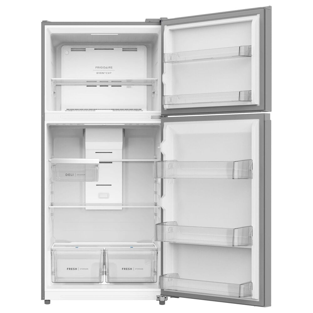 Frigidaire 19 Cu. Ft. Garage Ready Top Freezer Refrigerator with Deli Drawer in Fingerprint Resistant Stainless Steel, , large