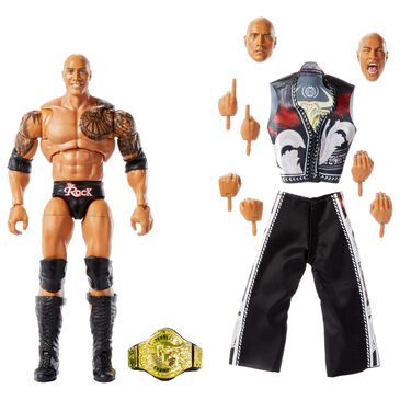 WWE Ultimate Edition Action Figure - The Rock in Multicolor, , large