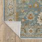 Oriental Weavers Maeve MAE02 Blue and Rust 2"3" x 7"6" Runner, , large