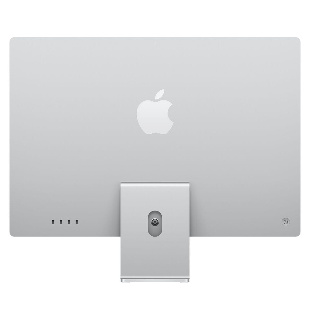 Apple 24-Inch iMac with Retina 4.5K display: Apple M4 Chip with 10-core CPU and 10-core GPU, 24GB Unified Memory, 512GB SSD in Silver &#40;Latest Model&#41;, , large