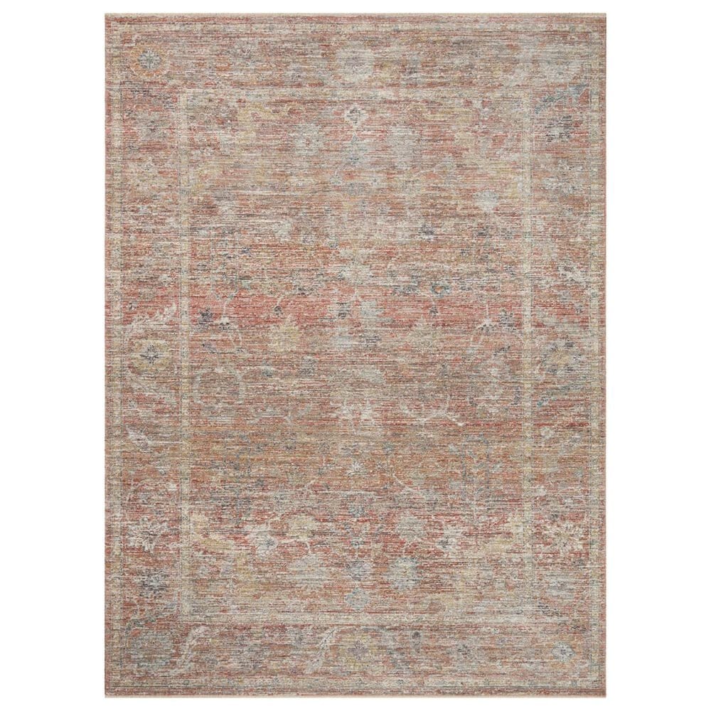 Magnolia Home Millie 9"6" x 13"1" Sunset and Multicolor Area Rug, , large