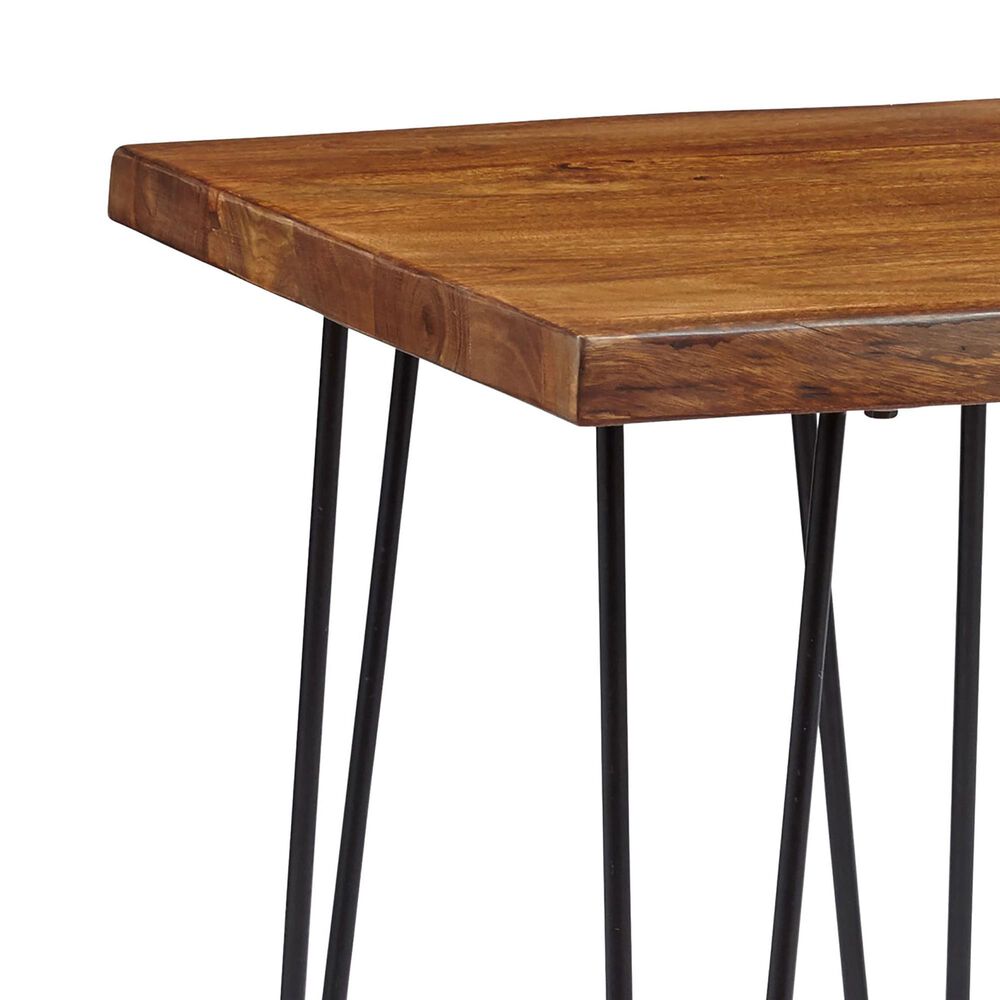 Waltham Nature&#39;s Edge Chairside Table in Light Chestnut, , large