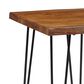 Waltham Nature"s Edge Chairside Table in Light Chestnut, , large