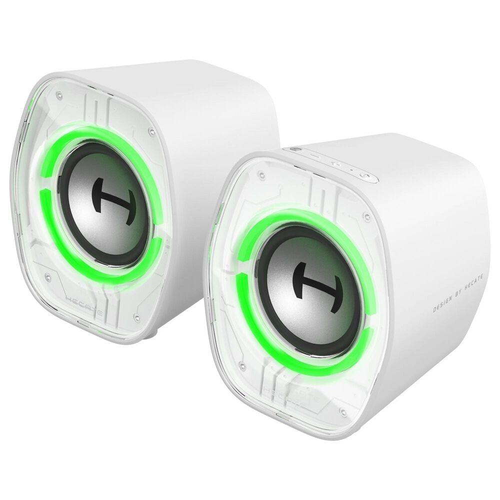 Edifier G1000 II Bluetooth Gaming Speaker System with RGB Lighting Effects in White, , large