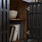 Ashley Vallisburg Accent Cabinet in Black and Natural, , large