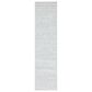Safavieh Tulum  2" x 9" Grey and Ivory Runner, , large