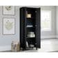 Sauder Two-Door Storage Cabinet in Raven Oak, , large
