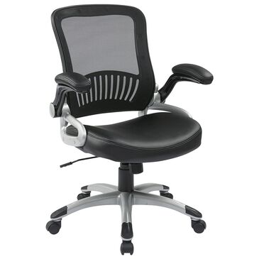 OSP Home EM Series Managers Chair in Black, , large