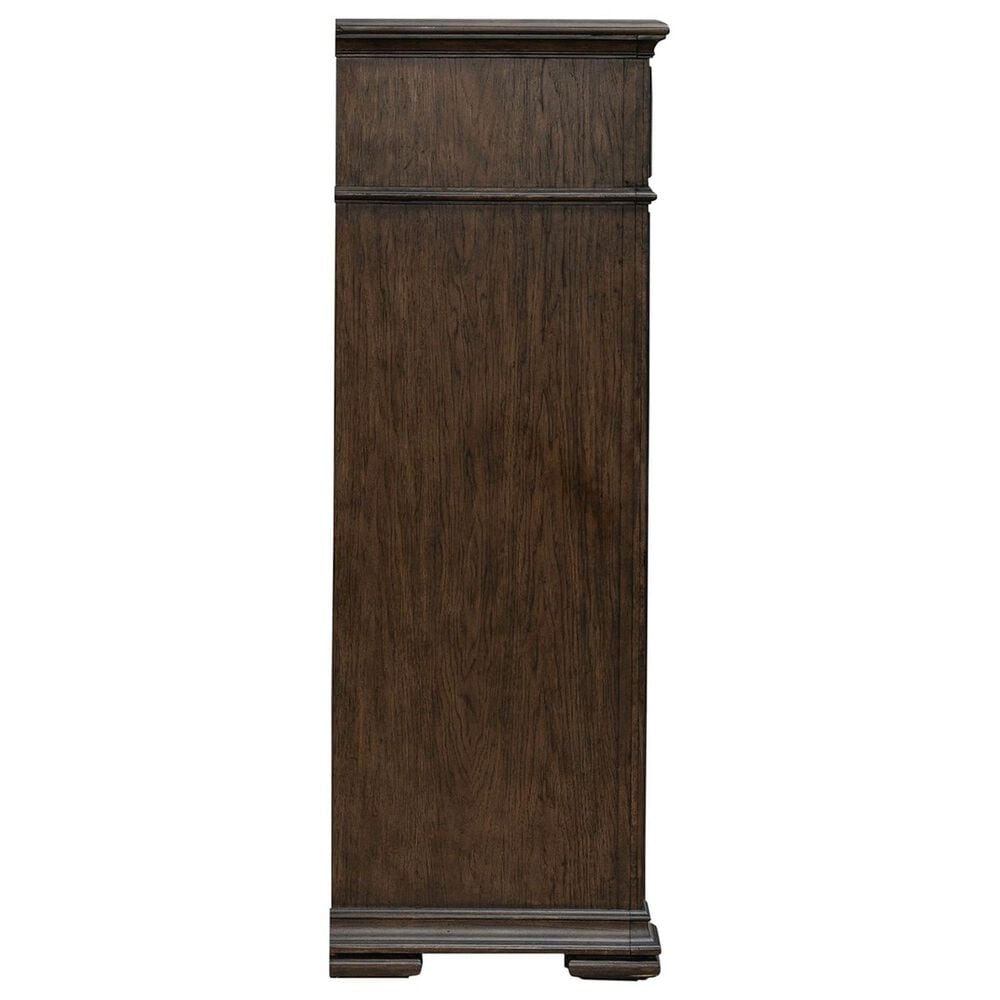Belle Furnishings Provence Park 6-Drawer Chest in Chateau Brown, , large