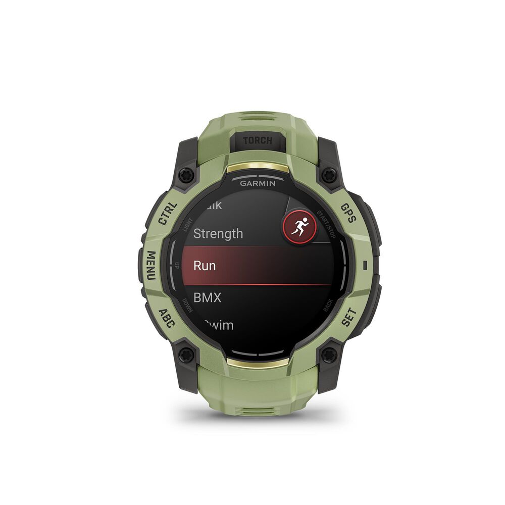 Garmin Instinct 3   50 mm, AMOLED Fern Green with Fern Green Band, , large