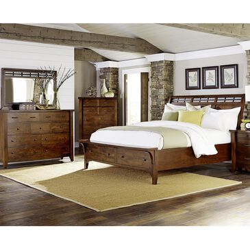 Napa Furniture Design Whistler Retreat 3 Piece Queen Bedroom Set in Dark Mango, , large
