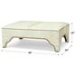 Massoud Kai Ottoman in Dallas Blonde and Moab Biscotti, , large