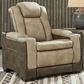 Millennium Next-Gen DuraPella Power Recliner in Sand, , large