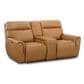 Sienna Designs Power Reclining Console Loveseat with Power Headrest in Everet Beige, , large