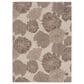 Nourison Garden Oasis Natural 5" x 7" Indoor/Outdoor Area Rug, , large