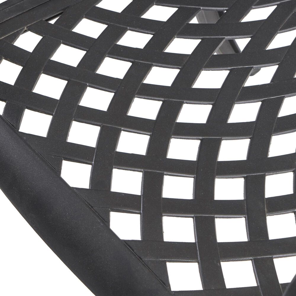 Hearth and Haven Olmsted 5-Piece Outdoor Dining Set in Black, , large