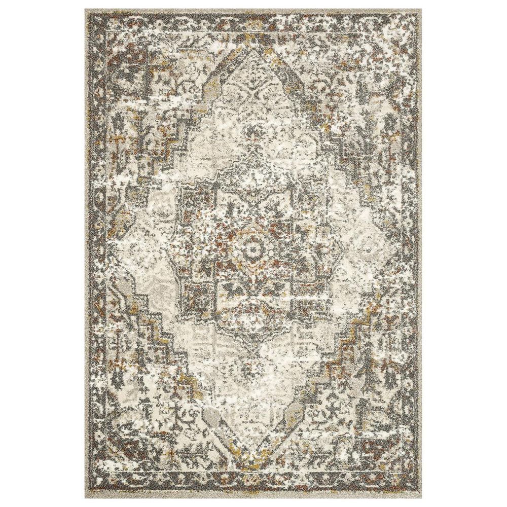 Loloi Landscape LAN-01 3"10" x 5"7" Sand and Graphite Area Rug, , large