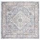 Safavieh Jasmine 5"3" Square Blue and Grey Area Rug, , large