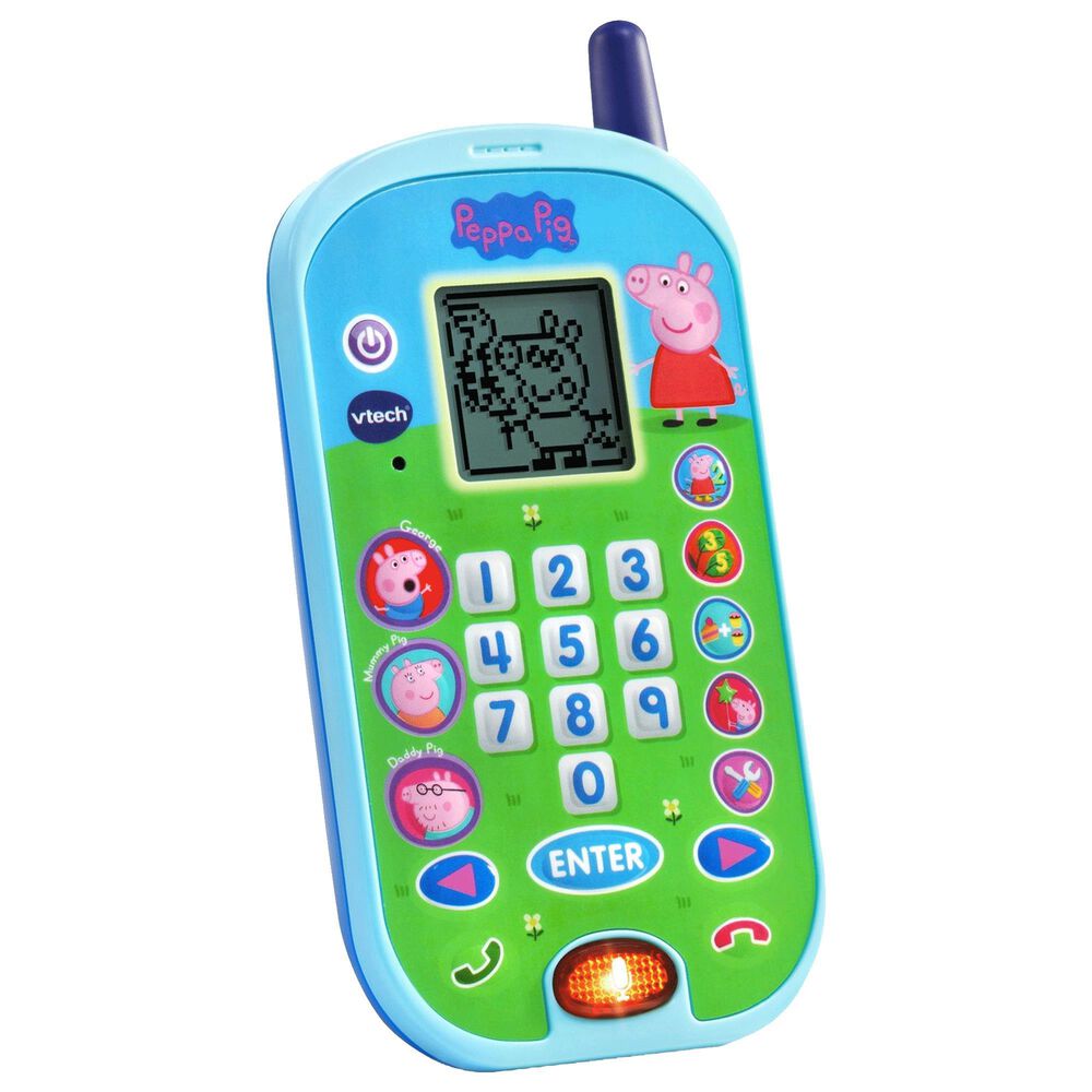 Vtech Peppa Pig Let's Chat Learning Phone, , large