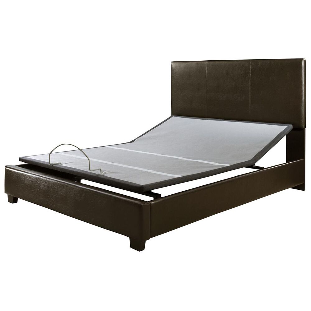 Crosley Furniture Drake King Bed Set in Brown, , large