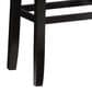 Linon Home Decor Claridge Bar Stool in Black (Set of 2), , large