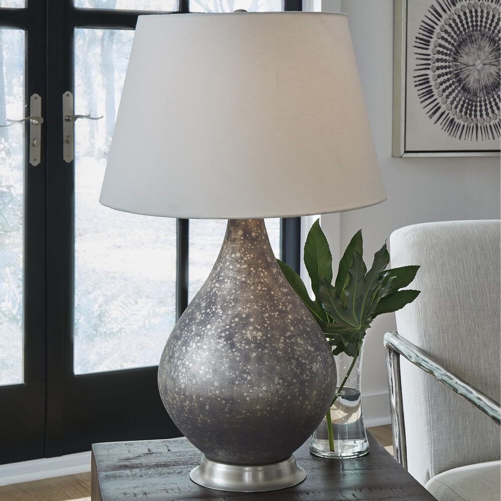 Ashley Bluacy Table Lamp in Antique Gray, , large