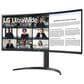 LG 34" UltraWide QHD Curved Monitor with USB-C in Black, , large