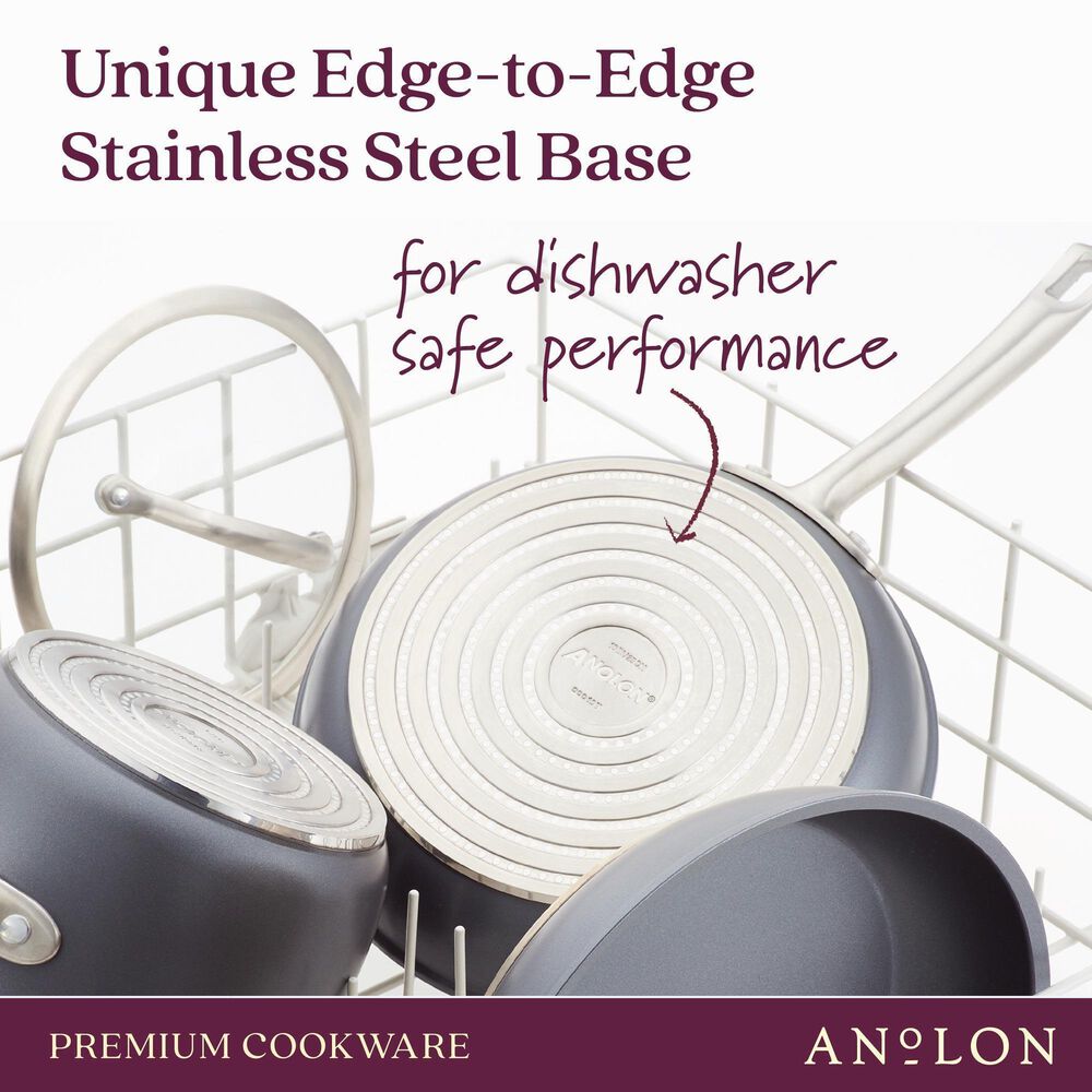 Anolon Accolade 2-Piece Frying Pan Set in Moonstone, , large