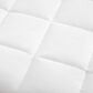 Hampton Park Highline Queen 3M Microfiber Mattress Pad in White, , large