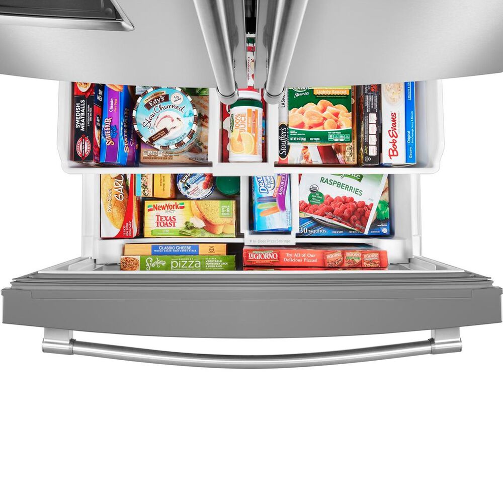 Maytag 26.8 Cu. Ft. 36" Wide French Door Refrigerator in Fingerprint