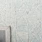 Safavieh Micro-Loop 2"3" x 7" Ivory and Light Blue Runner, , large