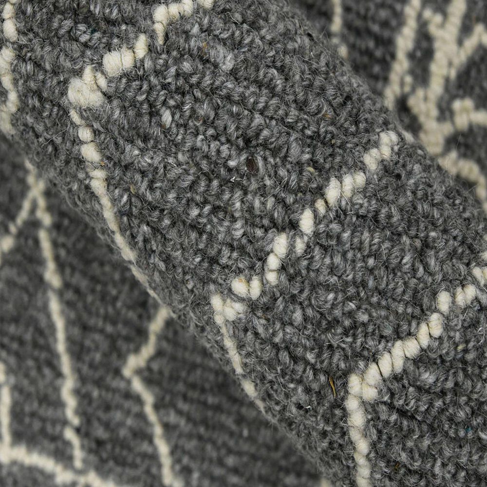 Amer Rugs Berlin 2&#39; x 3&#39; Dark Gray Area Rug, , large