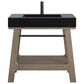 James Martin Vanities Auburn 36" Single Bathroom Vanity Cabinet Only in Weather Timber, , large