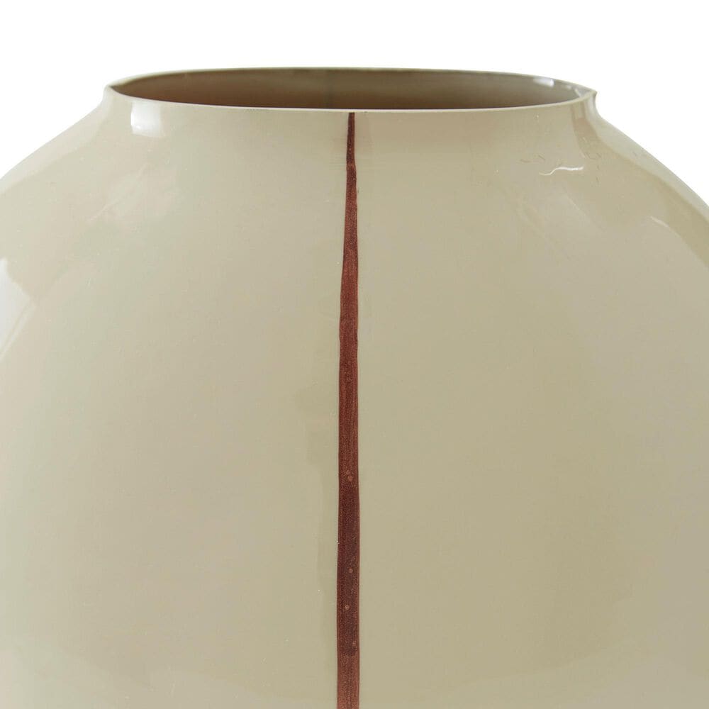 Ashley Sheabourne 12.5&quot; Vase in Cream, , large