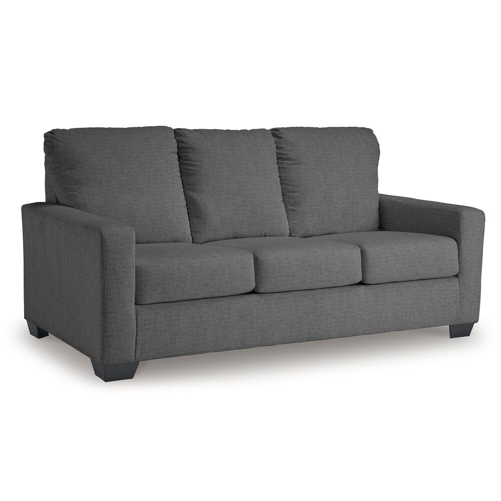 Ashley Rannis Full Sofa Sleeper in Pewter, , large